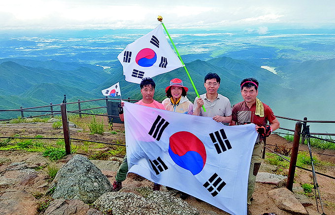 코레일경북본부산악회, 광복절 기념 소백산 비로봉 등반