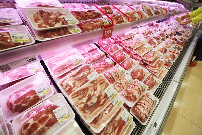 돼지열병 후폭풍…돼지고깃값 폭등