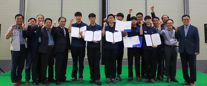 경북항공고, 전국항공정비기능대회 개인·단체부문 상 휩쓸어