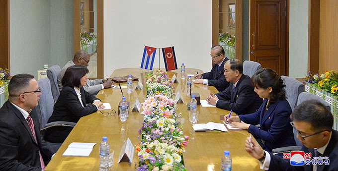 북-쿠바 검찰 관계자 회담