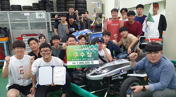 영남이공대 기계·전기차 융합동아리…국내외 창작자동차대회 ‘기술 강팀’