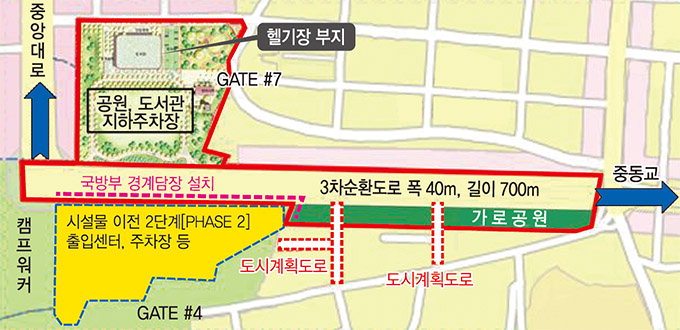캠프워커 반환부지(헬기장·동측활주로), 17년만에 활용 길