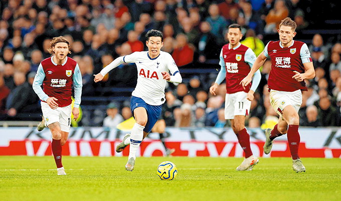 손흥민, 번리전서 시즌 10호골 70m 드리블…수비 6명 제치고 ‘인생골’ 쐈다
