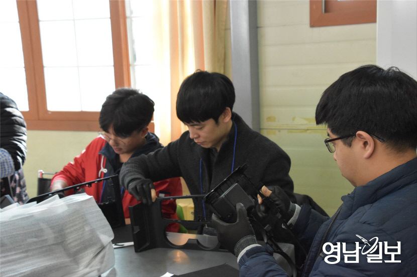 현대중공업그룹 신입사원 경주장애인종합복지관서 사회공헌활동