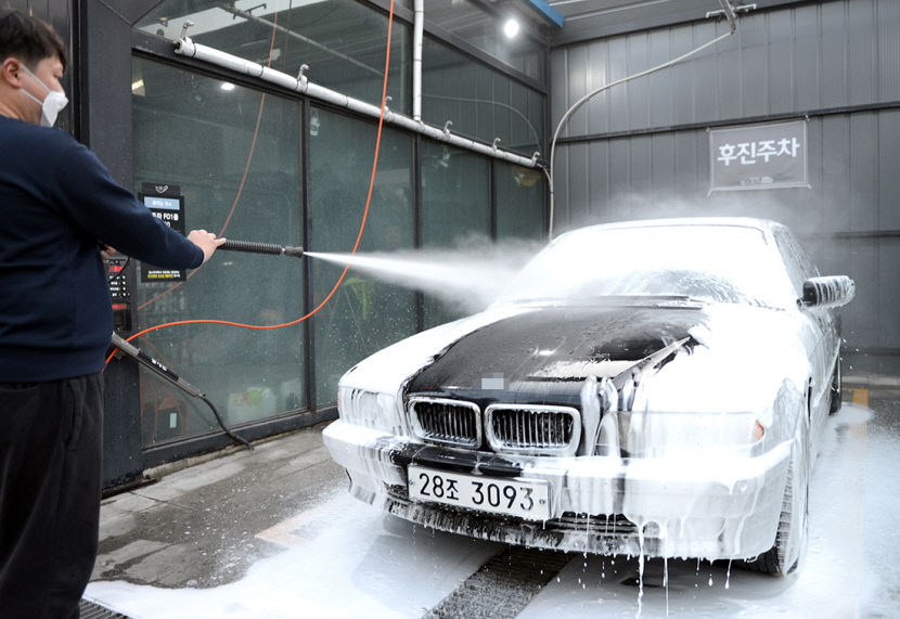 車 찌든 때 말끔하게 싸악~ 움츠린 마음 시원하게 쫘악~