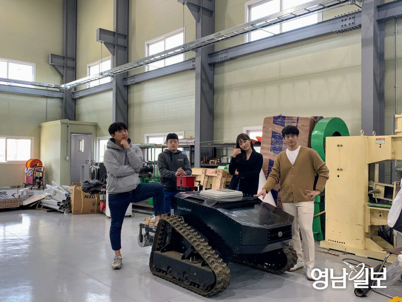 영남대 학생 CEO , 무인 밭작물 플랫폼 로봇 농기계 개발 판매 화제