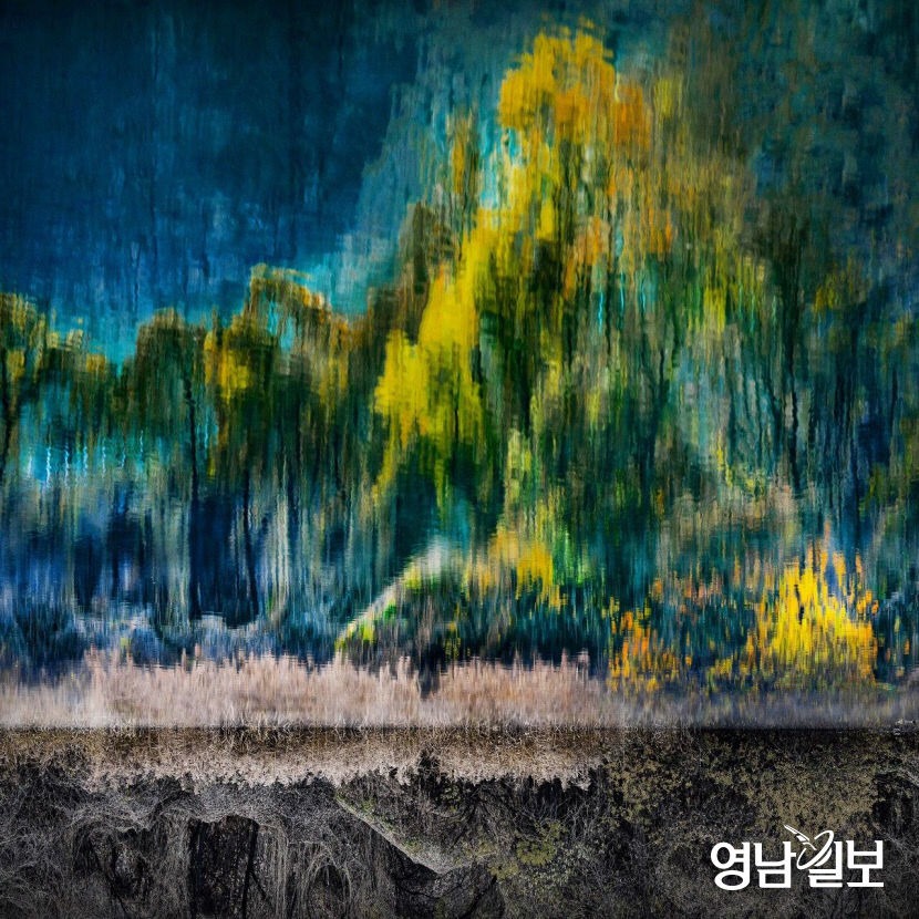 이의준_-_Border-Line_;_고대의_공포,_100_x_100(cm),