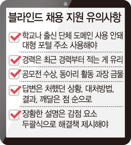 블라인드 채용 시대 구직자 필승 전략