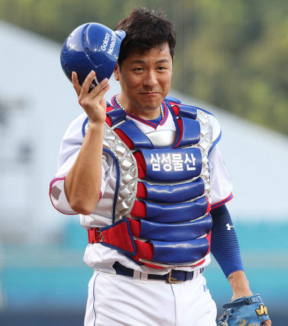 부진 딛고 부활한 강민호, 맘 편히 먹고 타석 서니 팀내 홈런 1위