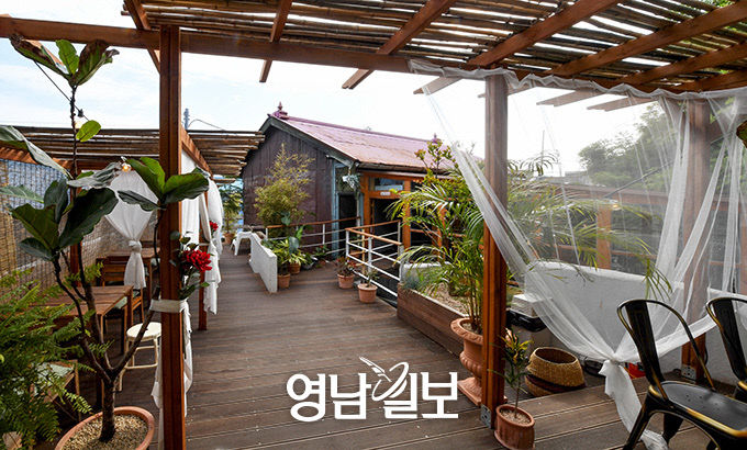 [스토리텔링 2020] 포항 12경 둘레 맛 기행 작은 식물원 같은 카페 까멜리아 인 구룡포