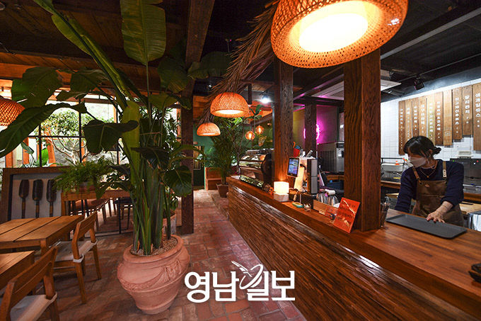 [스토리텔링 2020] 포항 12경 둘레 맛 기행 작은 식물원 같은 카페 까멜리아 인 구룡포