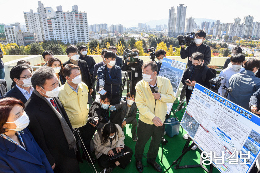 여당 지도부가 대구에 풀어놓은 선물보따리...집권당 프리미엄으로 정부 적극 설득 기대