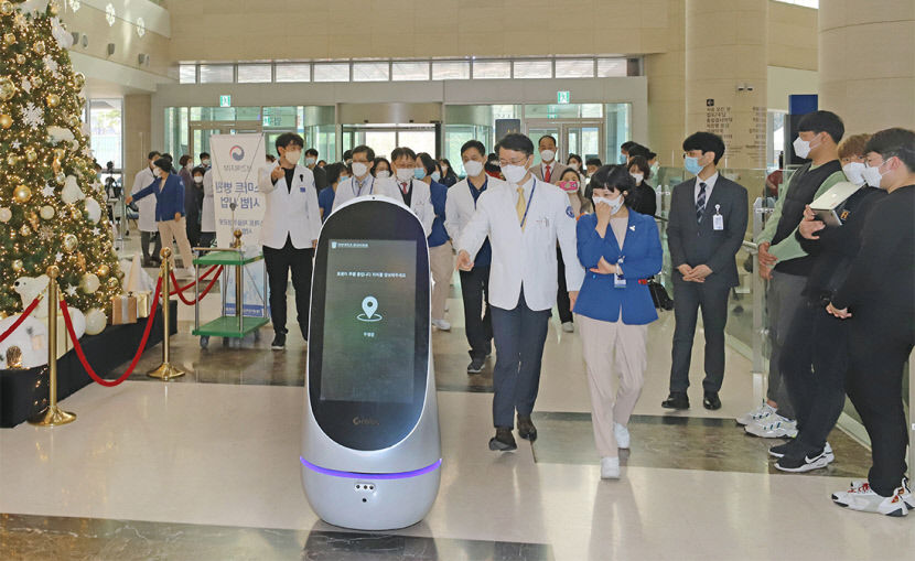 계명대 동산병원 국내 첫 자율주행로봇 도입