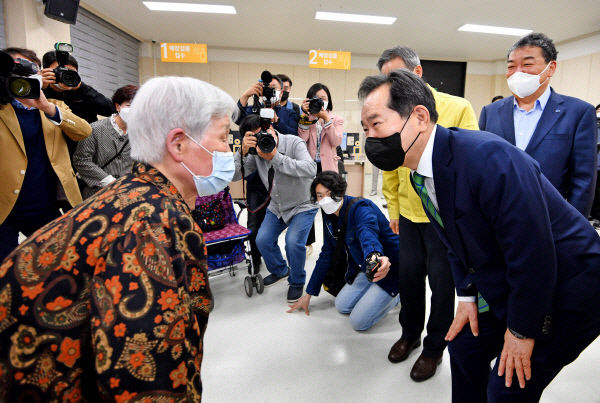 대구 온 정세균 통합신공항 지원 필요하다면 돕겠다