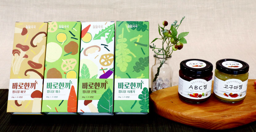 칠곡, 농업기술센터 직원들이 개발한 밥나물과 잼