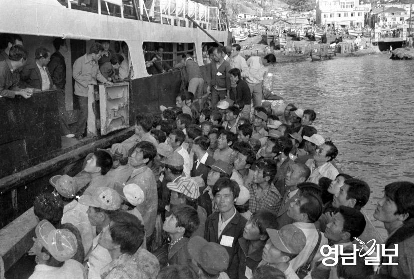 [울릉도 독도 파노라마(14)] 울릉도 뱃길의 변천사(하) 1960년대 울릉~포항 최소 12시간 걸렸지만 지금은 3시간만에 주파