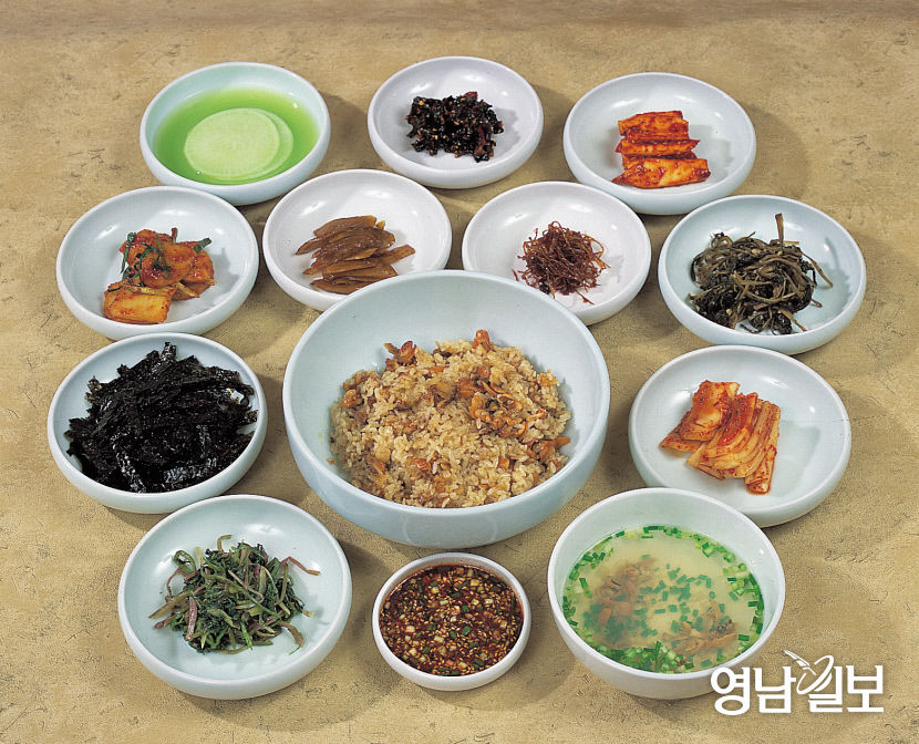 홍합밥