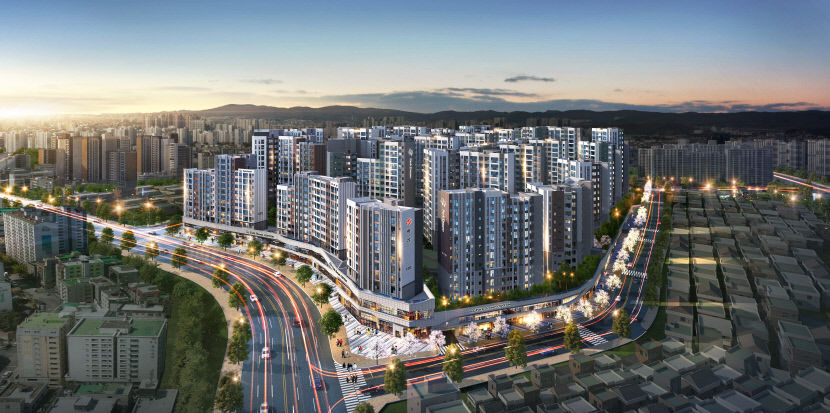 자연친화형 1천458세대 대단지 동대구역 센텀 화성파크드림 이달 분양