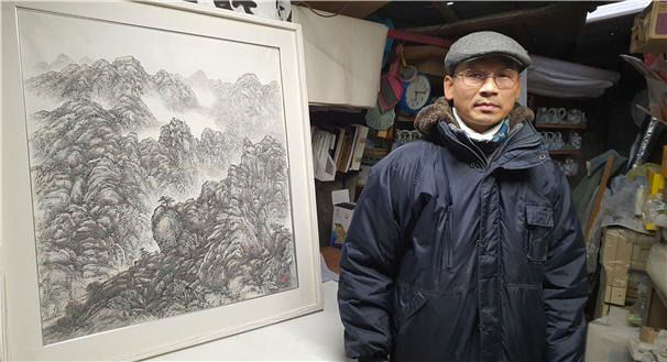[동네뉴스] 독학으로 화가 된 박주경씨  평생 그림을 그릴 수 있어 좋다