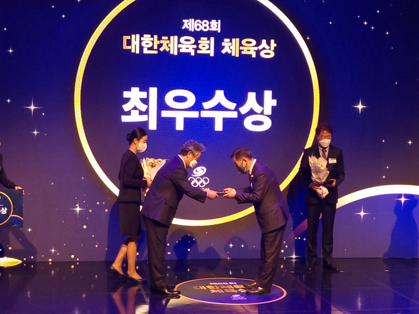 대구시체육회, 대한체육회 체육상 시상식서 스포츠 가치 인권부문 최우수상 수상