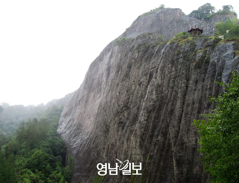 [김봉규 기자의 지구촌 산책 .23] 中 푸젠성 우이산(武夷山), 바위 절벽과 어우러진 구곡계 협곡…조선 선비의 이상 구곡문화 탄생지