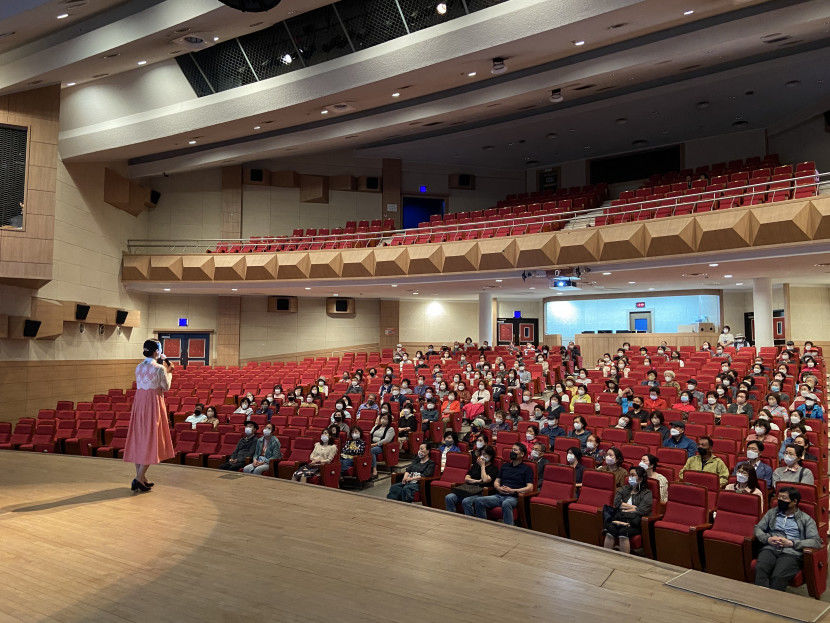 경산아카데미 2회차 강의 박애리 국악인  ‘한국인과 국악’ 강연...시민들 흥겨운 시간