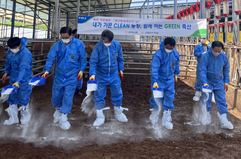 NH농협 경북지역본부, 축산환경 개선의 날 행사 가져