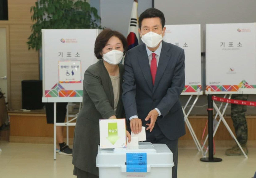 이강덕 포항시장 후보 포항의 미래를 사전투표로 말합시다