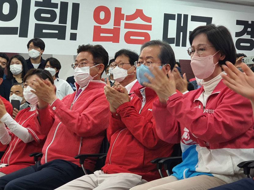 [방송3사 출구조사] 대구시장 홍준표·경북도지사 이철우 1위 예상