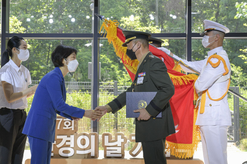 해병대 1사단, 환경의날 대통령 표창받아…환경보존 공로