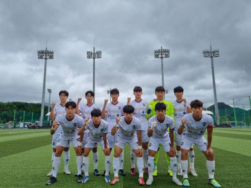 김천상무 U-18팀, 제43회 대한축구협회장배 전국 고교 축구대회 본선 진출