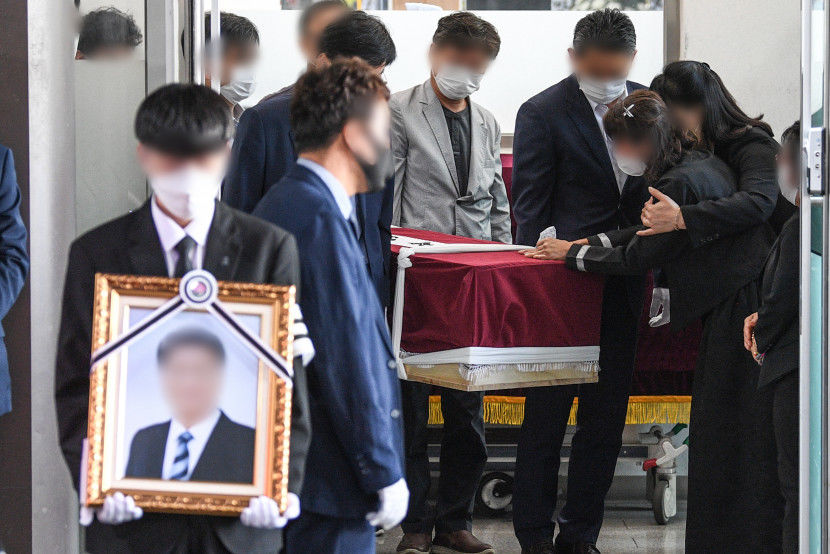 어찌 먼저 가니 대구 변호사 사무실 방화사건 눈물의 발인식
