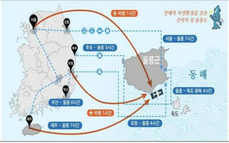 국토부, 울릉공항 건설로 100만명 관광시대 성큼…서울서 울릉도까지 1시간 대