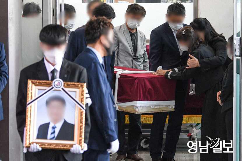 [포토뉴스] 변호사 사무실 방화 희생자 발인식