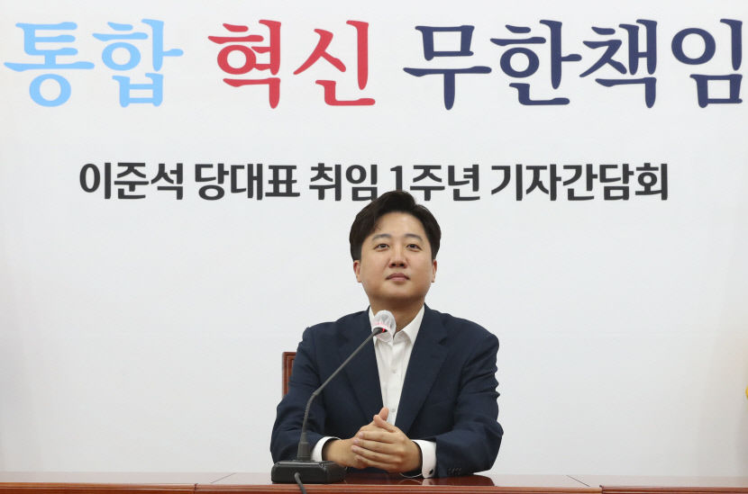 취임 1주년 맞은 이준석 주어진 역할 성공적…제대로 자기 정치할 것 조기사퇴 일축