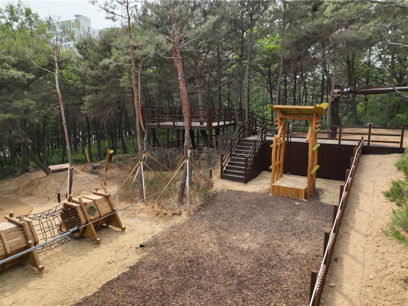 예천군, 경북도청 신도시 범우리공원에 숲속놀이터 개장
