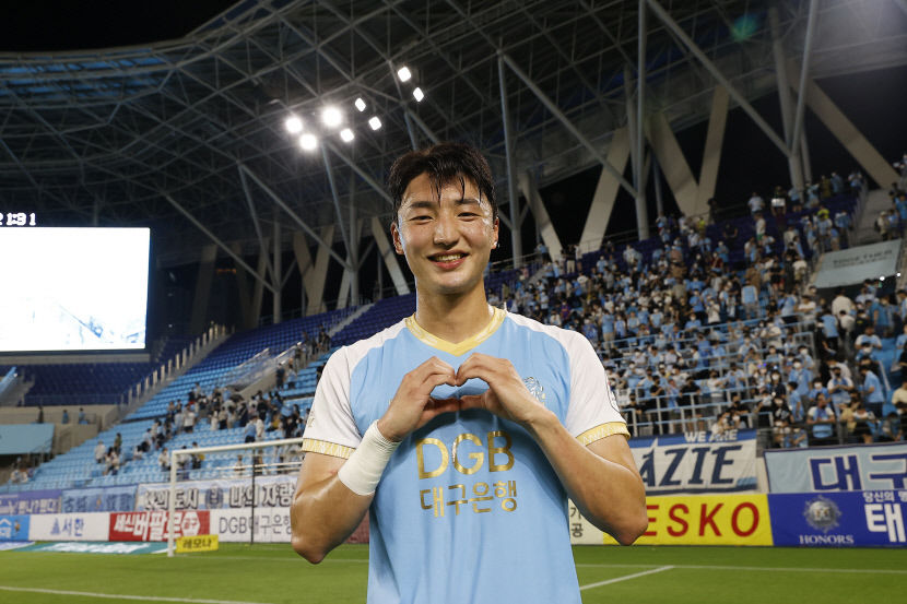 후반 추가시간 터진 짜릿한 결승골 대구FC, 제주 잡고 8경기 연속 무패