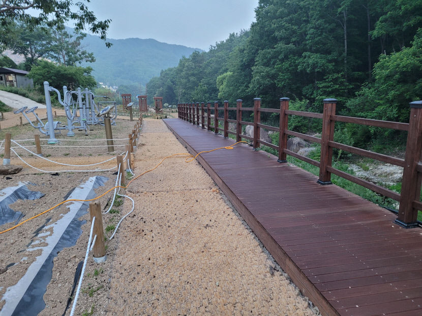 상주 외서면 한농마을 750여m 오아시스 둘레길 조성