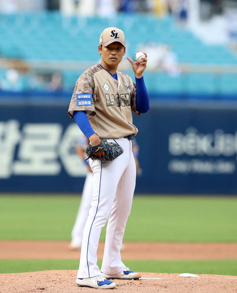 이번에도 홈런에 무너진 백정현…삼성, 키움전 0-6 패배