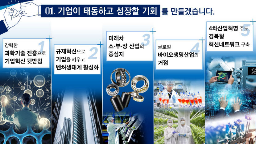 이철우 2기 경북도정 방향은…기업 유치와 신공항 조속 공사에 방점