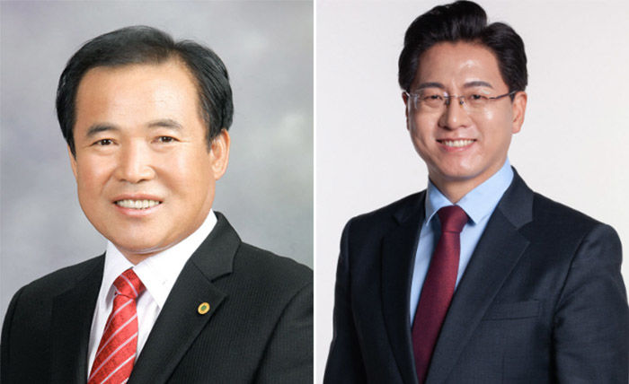 청송군의회 전반기 의장 권태준, 부의장 황진수 의원