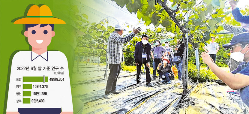 [인구절벽시대 우리 지역 우리가 지키자 .2] 포항·상주·영주·영천, 일자리·귀농귀촌 인구회복  출산·보육지원 인구사수 사활