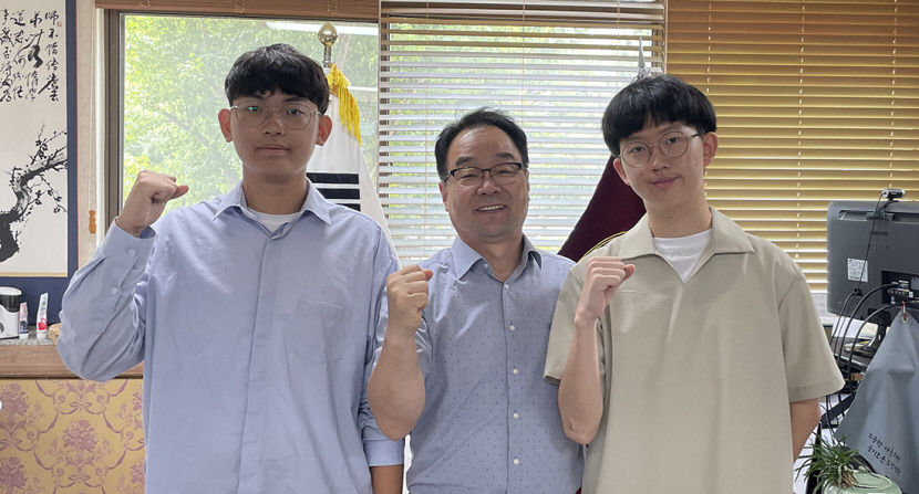 경북과학고 주찬영·김도한 학생, 수학올림피아드 은·동