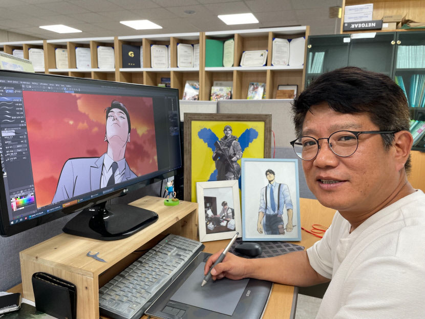 네이버 인기 웹툰 국선변호사 경산서 제작…반도체 산업만 돈버는 게 아니다