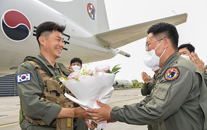 두 번째 해상초계기 8천 시간 무사고 승무원 탄생