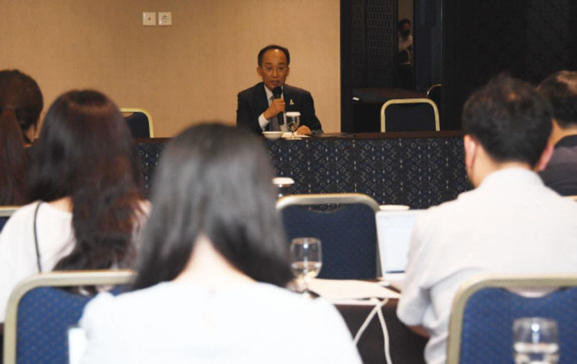 추경호 물가 9·10월까지 불안, 고물가 상황 고착화되진 않을 것
