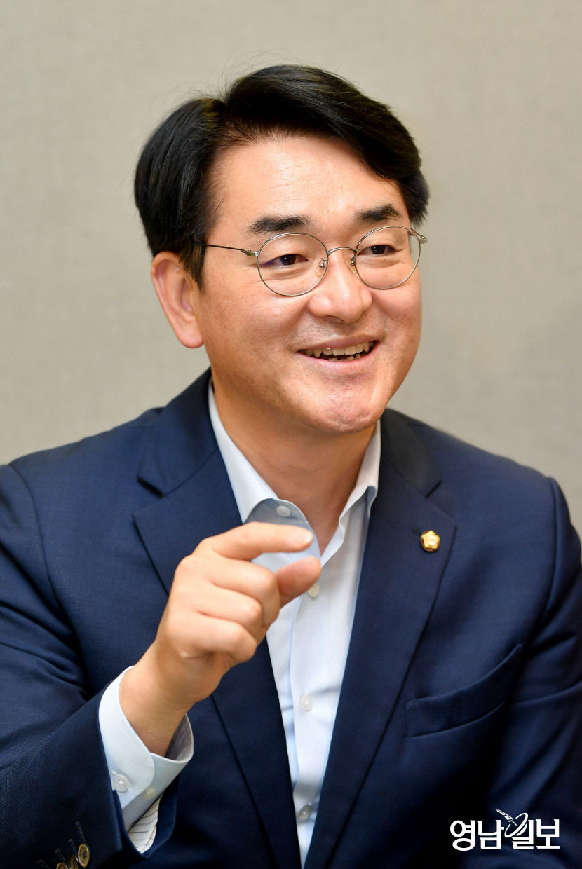 대구 찾은 박용진 대구 등 영남에 비례 3석 할당할 것