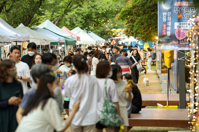 안동시, 문화재 야행 월영야행 성료…20만명 다녀가