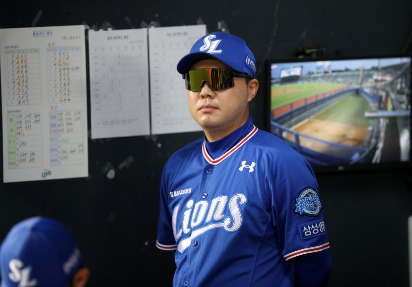 선수 기용, 작전 모두 적중한 박진만 감독 대행...두산 9-2로 잡고 2경기 만 데뷔승 신고