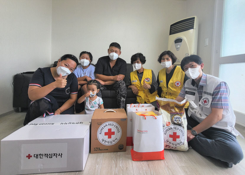 대구적십자사, 우크라 탈출 고려인 4가구에 생계비-생필품 지원